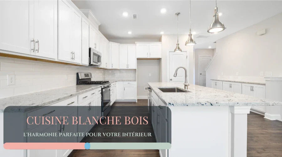 Cuisine Blanc Et Bois Maryse Cuisine