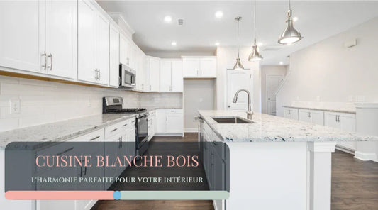 Cuisine Blanche Bois Maryse Cuisine