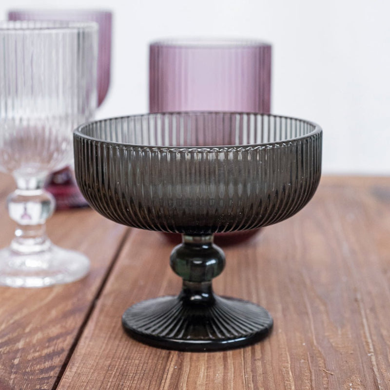 6 Coupes à Glace Grises 35 cl – maryse cuisine
