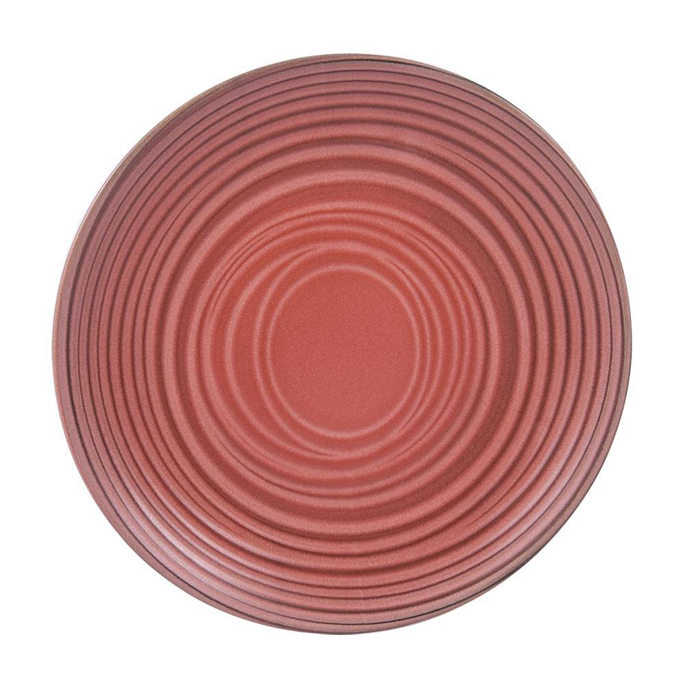 Assiette à dessert mate corail –Maryse Cuisine