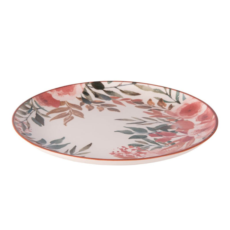 Assiette plate Pink Flor 27 cm – maryse cuisine 1