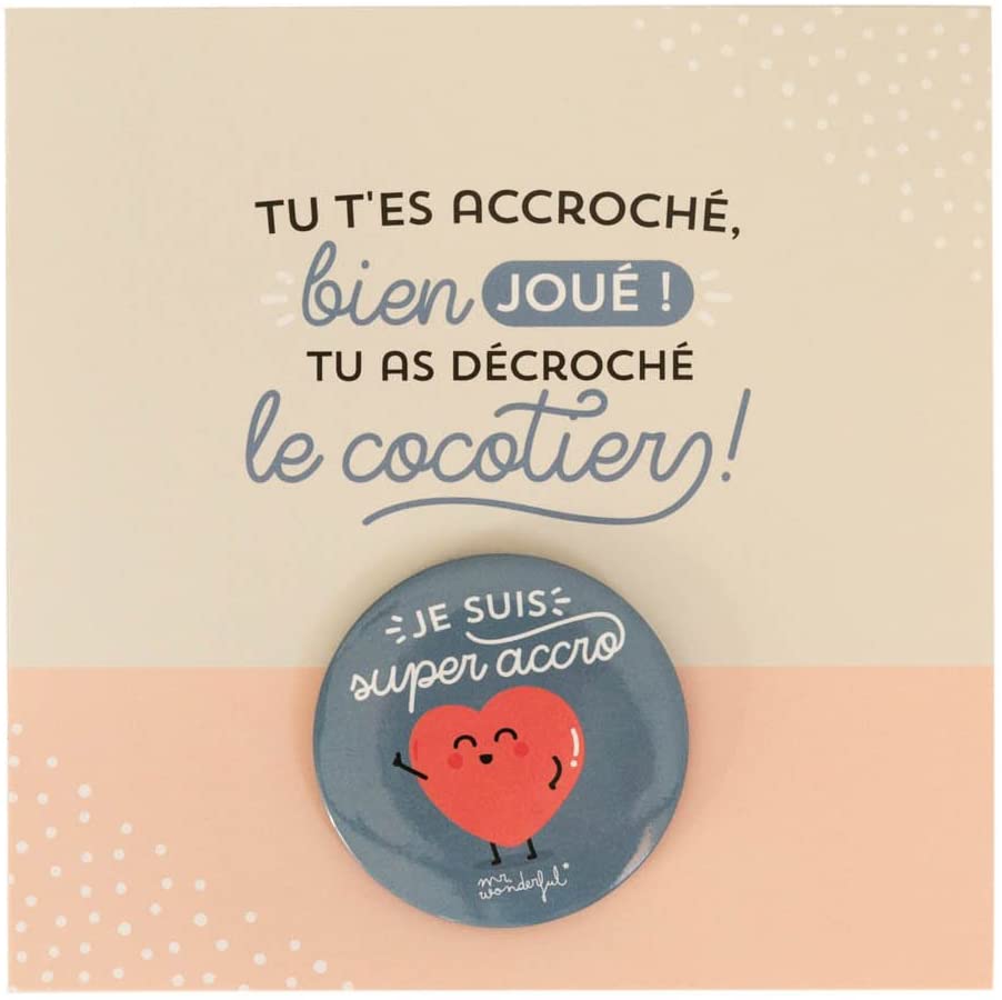 Badge “Tu t’es bien accroché” –Maryse cuisine1