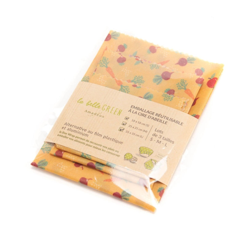 Bee wrap motif potager – maryse cuisine 2