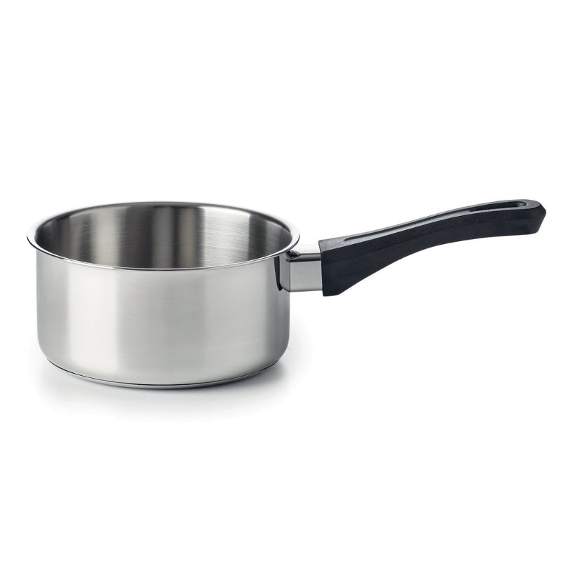 Casserole compacte en inox argenté maryse cuisine