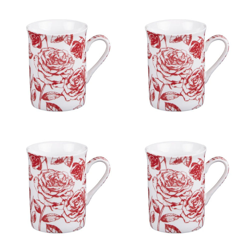 Coffret 4 Mugs Louise 35 cl – Maryse cuisine
