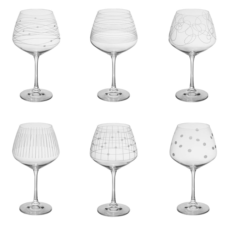 Coffret 6 Verres à Vin Graphik Maryse Cuisine 1