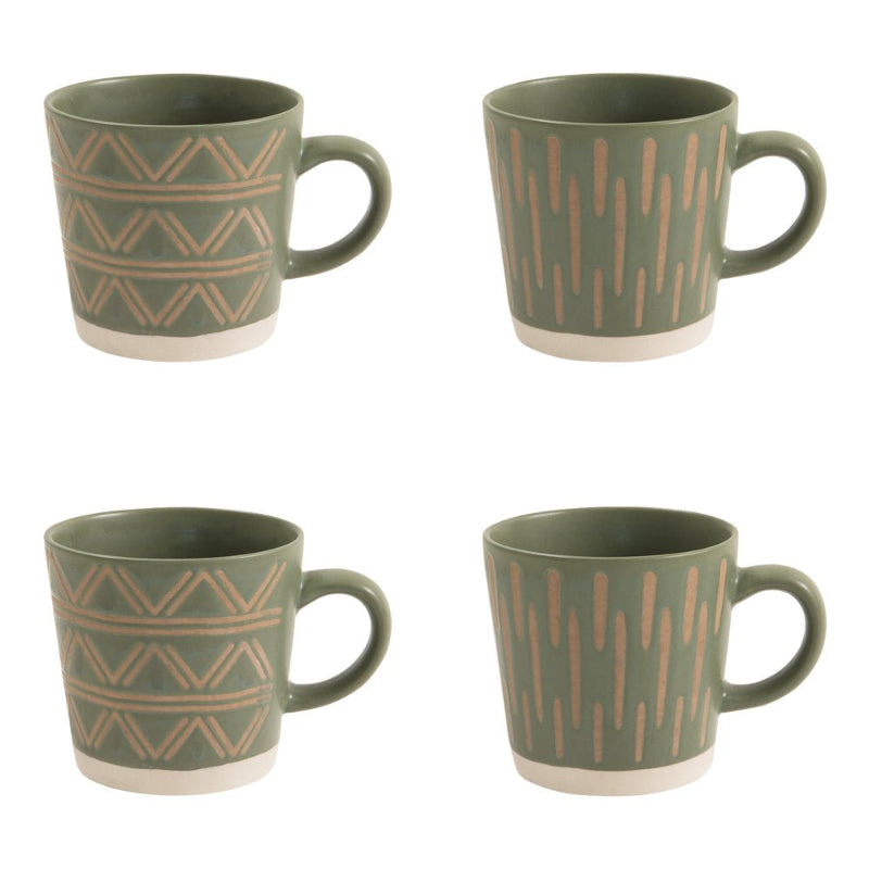 Coffret de 4 Mugs - Maryse Cuisine
