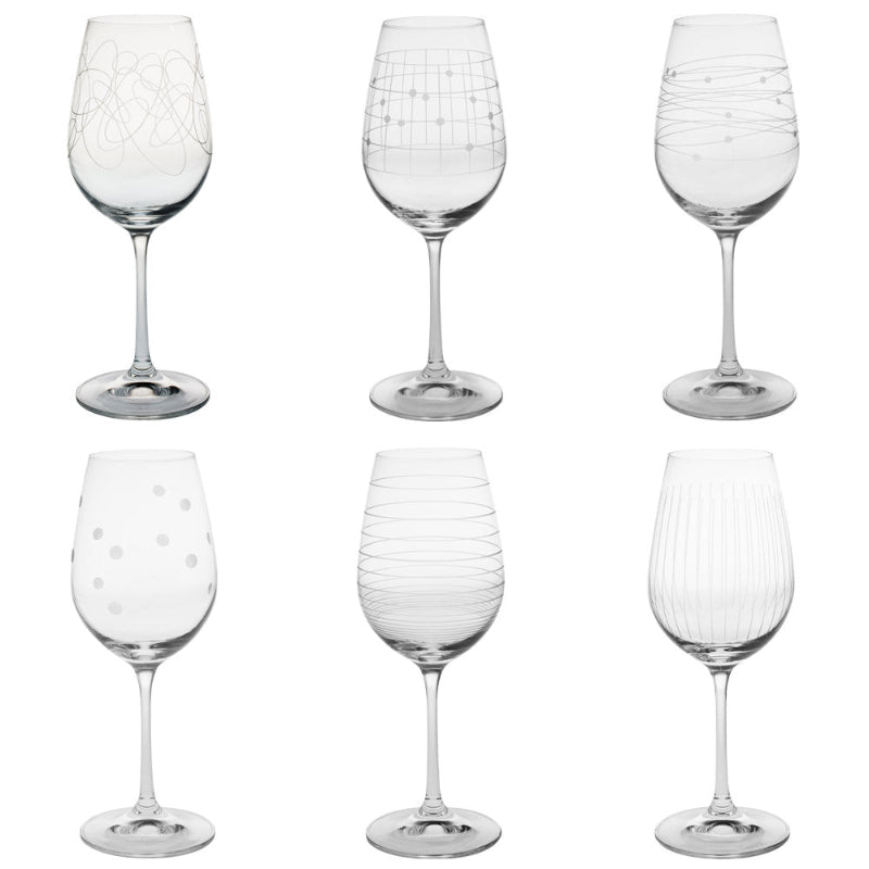 Coffret de 6 verres à pied - Maryse Cuisine