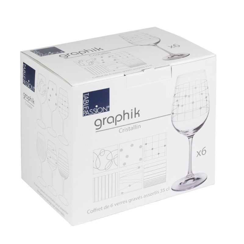 Coffret de 6 verres à pied - Maryse Cuisine 2
