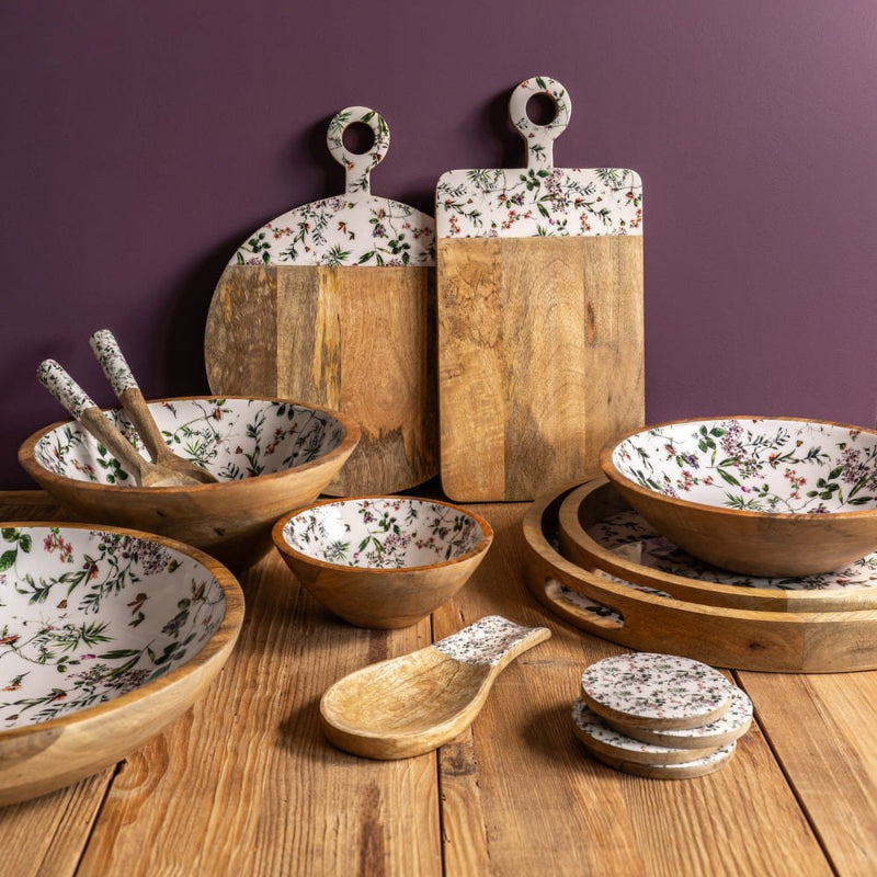 Couverts à salade Champêtre 28 cm – MARYSE CUISINE