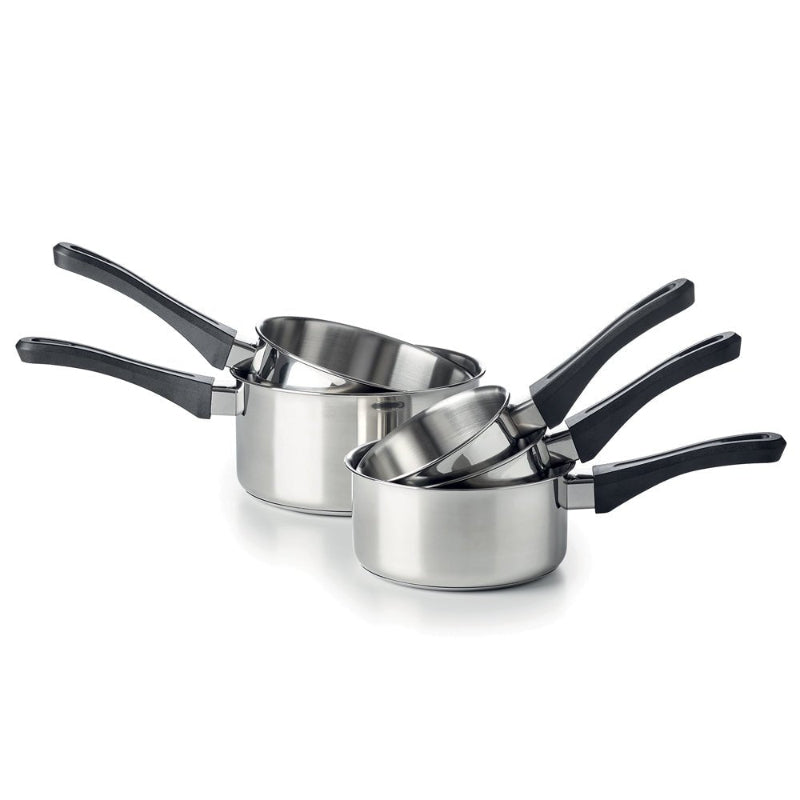 Série de 5 casseroles en inox – maryse cuisine