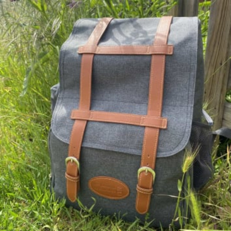 Sac à Dos Pique-Nique Gris 4 Personnes – maryse cuisine 1