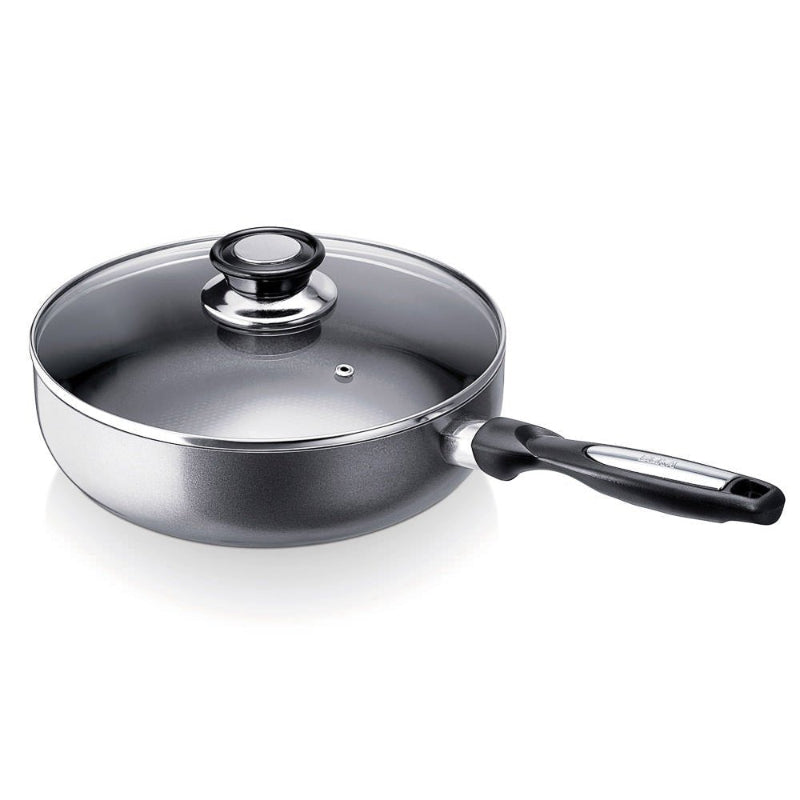 Sauteuse 24 cm avec couvercle –