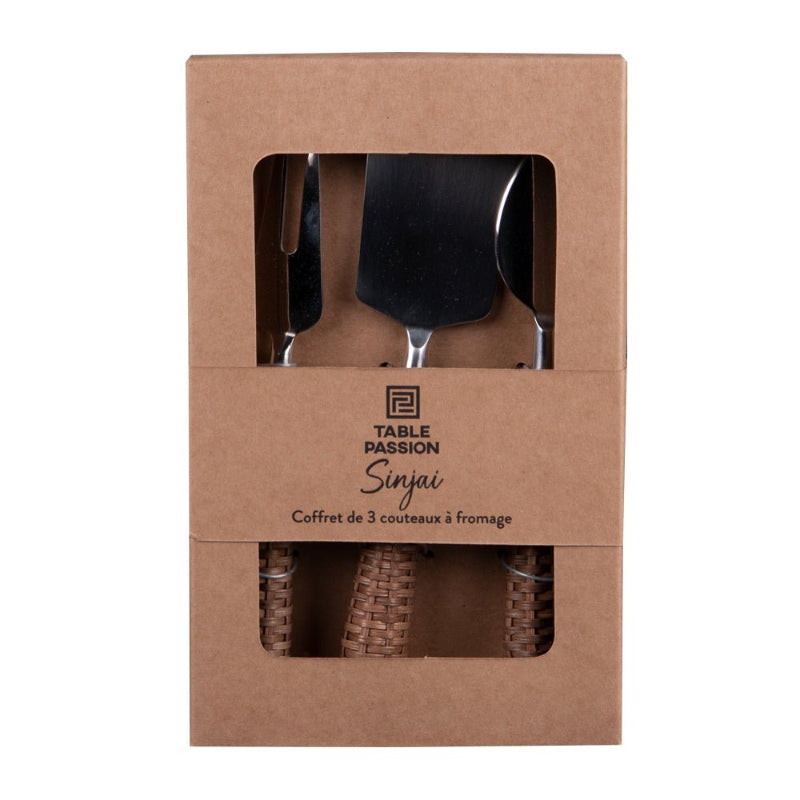 Service de 3 couteaux à fromage Sinjai – Maryse cuisine 1