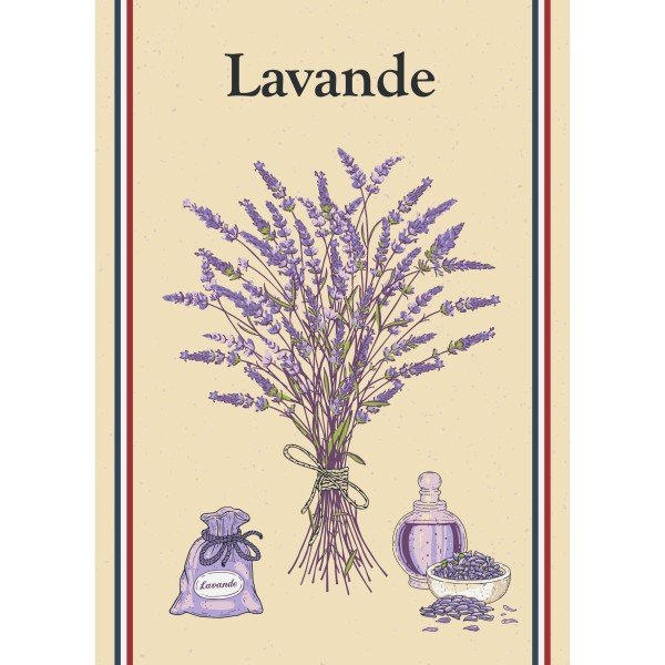 Torchons Lavande Maryse Cuisine