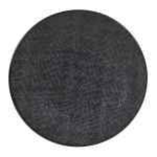 Assiette plate noire 27 cm - Maryse Cuisine