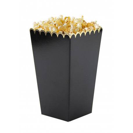 Boîtes à Pop-Corn Noire et Or – Maryse Cuisine