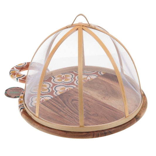 Cloche ronde en bambou D30 – maryse cuisine