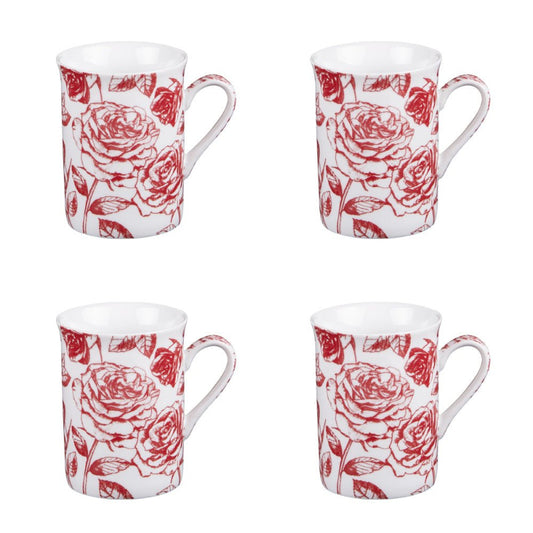 Coffret 4 Mugs Louise 35 cl – Maryse cuisine