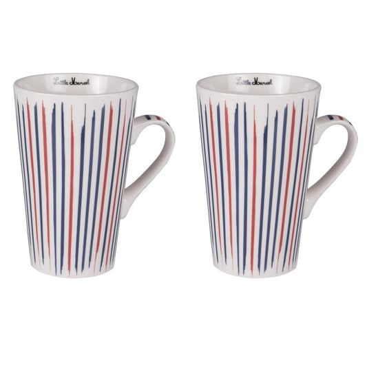 Coffret de 2 Mugs Rayes – Maryse Cuisine