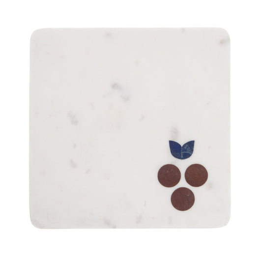 Planche à découper Raisin en marbre – maryse cuisine