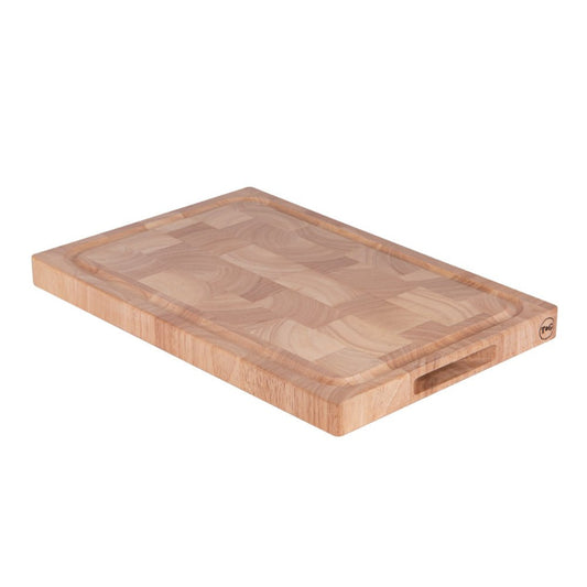 Planche à découper en bois d’hévéa 42x28 cm – maryse cuisine