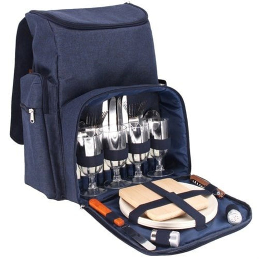 Sac à Dos Pique-Nique Isotherme 4 Personnes – Bleu maryse cuisine