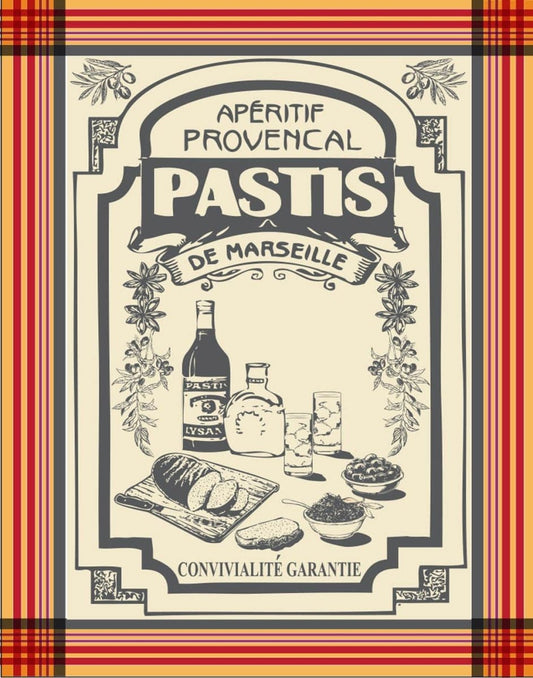 Torchon Pastis Gris – Maryse cuisine