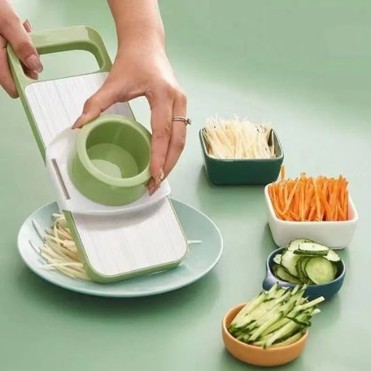 Ustensile de cuisine | Coupe-légumes 5 en 1 : Révolutionnez votre cuisine !